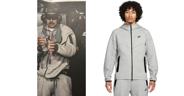 Pants de Nike que usó Maduro en su detención