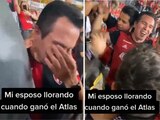 TikTok compara la reacción de un hombre el día de su boda con la del campeonato del Atlas.