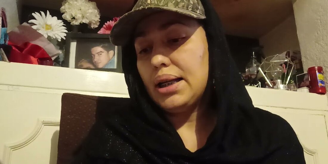 Delia Quiroa, vocera del colectivo de madres buscadoras '10 de marzo AC'.