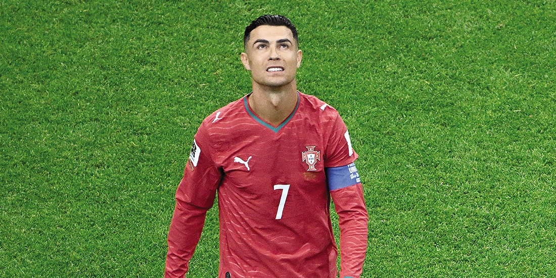 LA SEMANA pasada,
Cristiano sufrió tras
el empate