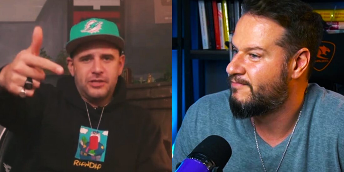 El Temach y Diego Ruzzarín