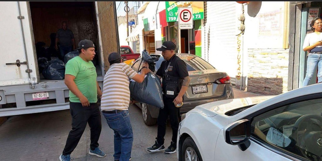 Mercancía asegurada por el IMPI en cinco entidades como parte de la "Operación Limpieza".