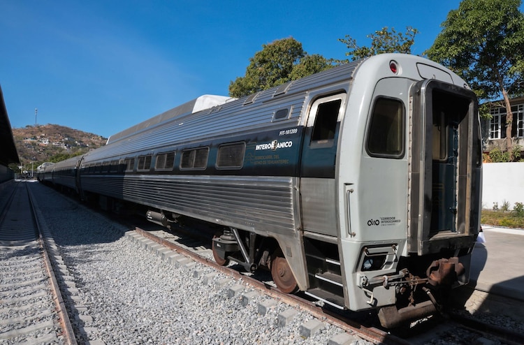 Aspecto del Tren Interoceánico, en 2023.