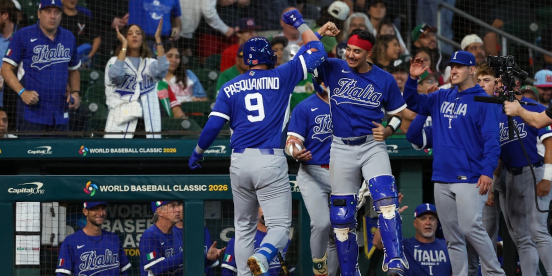 Italia lleva paso perfecto en el Clásico Mundial de Beisbol.