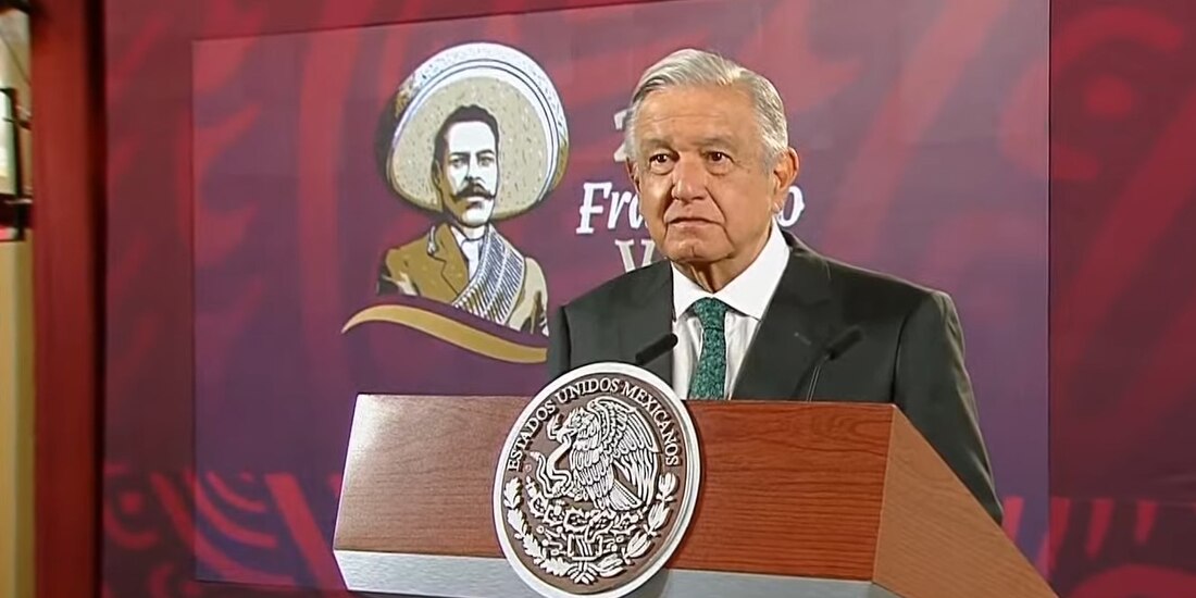 El Presidente López Obrador ofrece conferencia este 17 de enero del 2023, en Palacio Nacional, en la Ciudad de México..