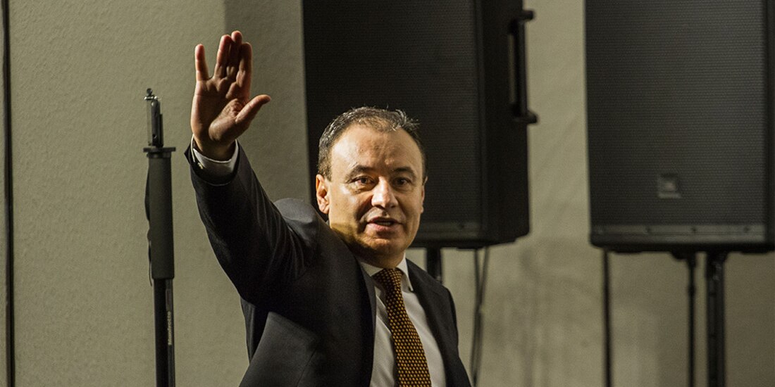 Alfonso Durazo, aspirante a la candidatura por Morena por la gubernatura de Sonora,