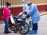 Continúan la atención en el Triage Covid 19 en el Hospital General de México