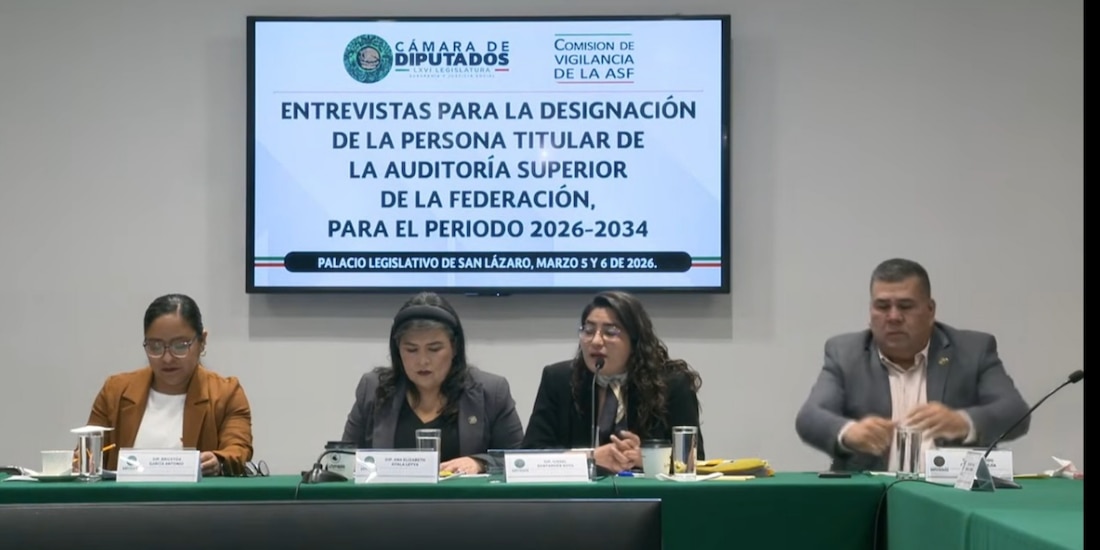 Concluyen entrevistas a aspirantes para dirigir la Auditoría Superior de la Federación