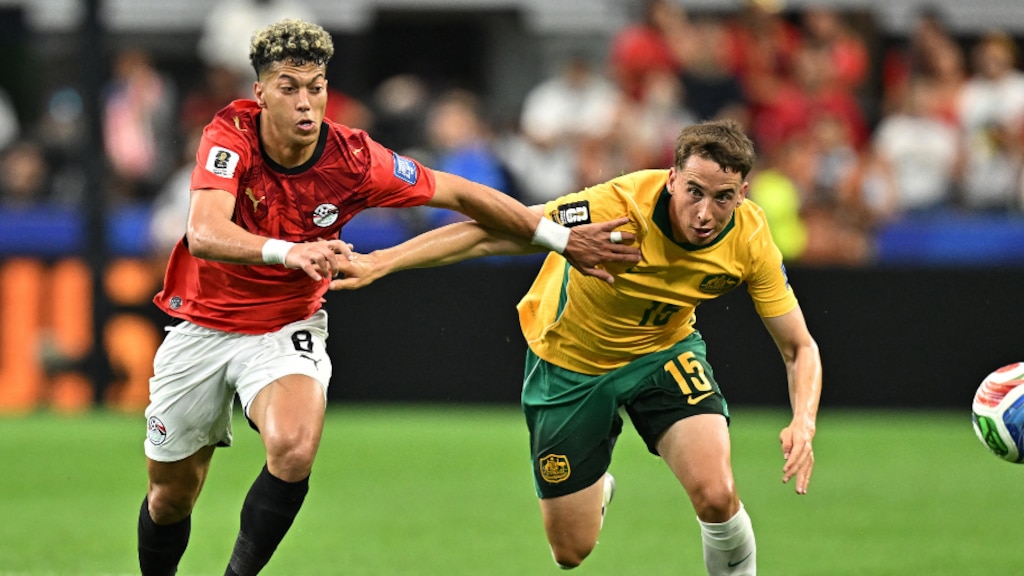 Australia y Egipto se enfrentaron en el Estadio Dallas.