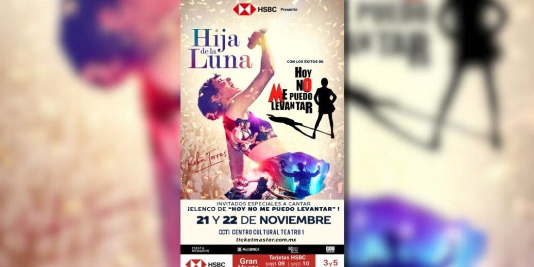 "Hija de la Luna" se presenta en el CCT1. El show es considerado el más fiel homenaje a Mecano, ícono del pop en español.