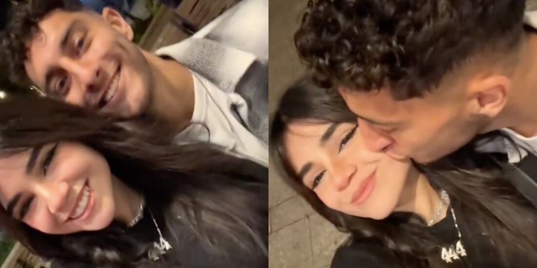 Sebastián Cáceres y Alana confirman su relación