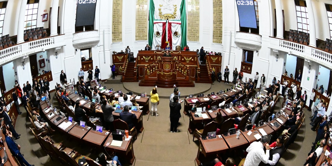 Sesión en el Congreso de la Ciudad de México, el 29 de septiembre de 2026.