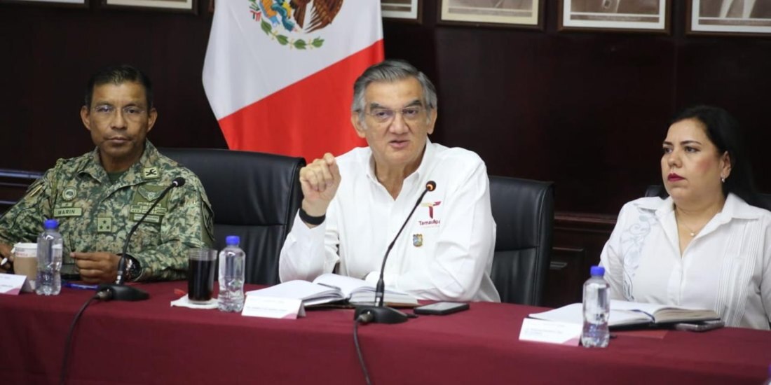 Américo Villarreal llama a redoblar esfuerzos en seguridad pública en Tamaulipas.