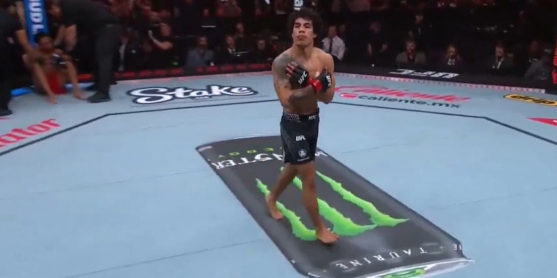 Imanol Rodríguez debuta en la UFC con victoria.