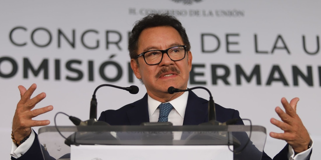 Ignacio Mier Velazco, coordinador de Morena en el Senado, en una fotografía ilustrativa.