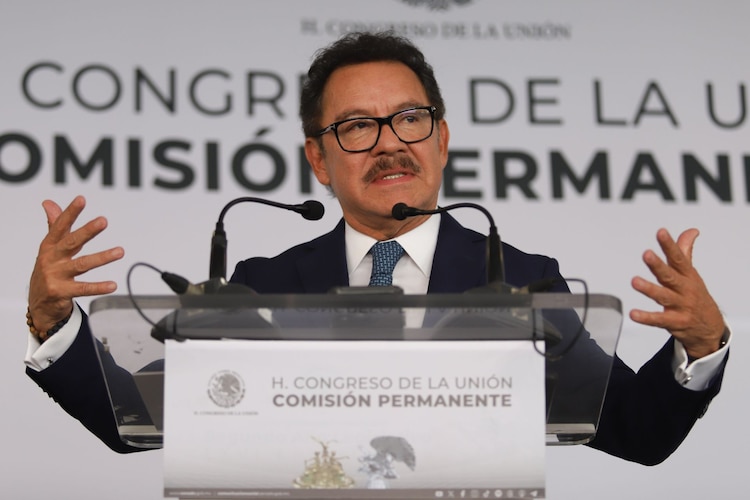 Ignacio Mier Velazco, coordinador de Morena en el Senado, en una fotografía ilustrativa.