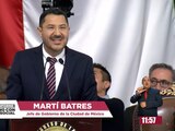 Martí Batres este viernes en el Congreso de la Ciudad de México.