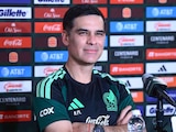 Rafa Márquez en una conferencia de prensa.