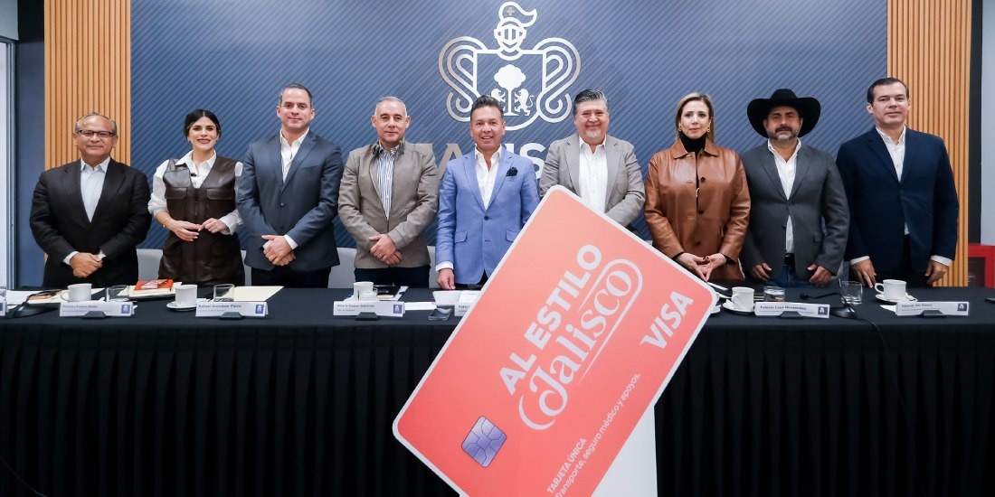 Presentan la Tarjeta Única que ofrece productos financieros, pagos, apoyos y servicios en Jalisco.