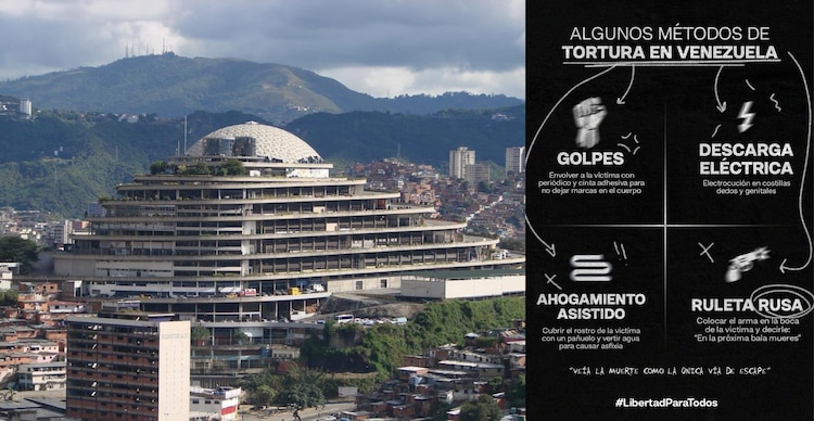 Helicoide, centro de tortura en Venezuela