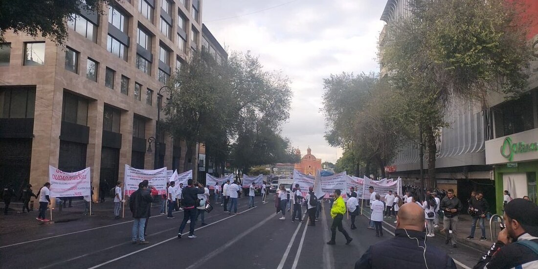 Habrá vialidades cerradas en CDMX por presencia de manifestantes.