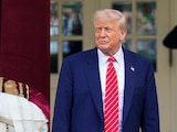 En la imagen, el Papa León XIV y el presidente de Estados Unidos, Donald Trump.