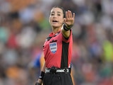 Katia Itzel García durante el partido entre Tigres y Querétaro.