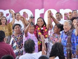 La militante de Morena, Beatriz Mojica Morga.