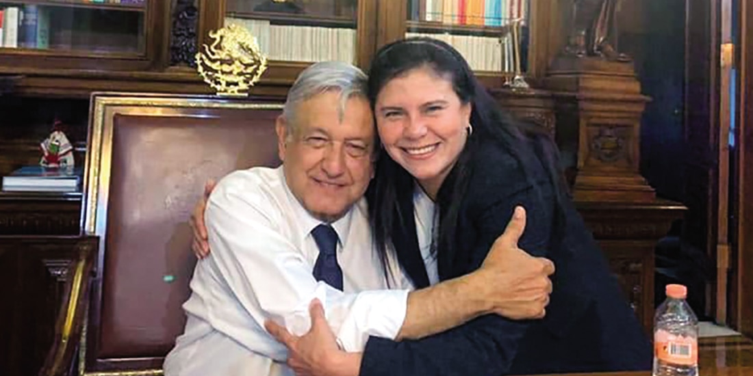 El expresidente y su familiar, en imagen de archivo