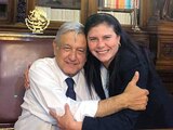 El expresidente y su familiar, en imagen de archivo