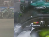Un choque con Lance Stroll dejó a Checo Pérez fuera del Sprint del Gran Premio de Singapur de F1.