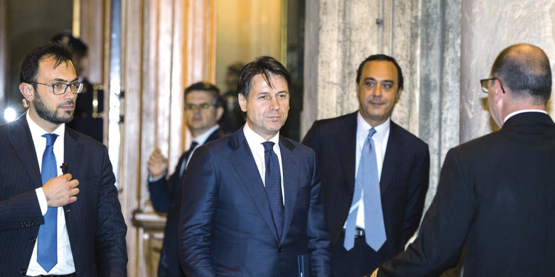 El primer ministro de Italia, Giuseppe Conte