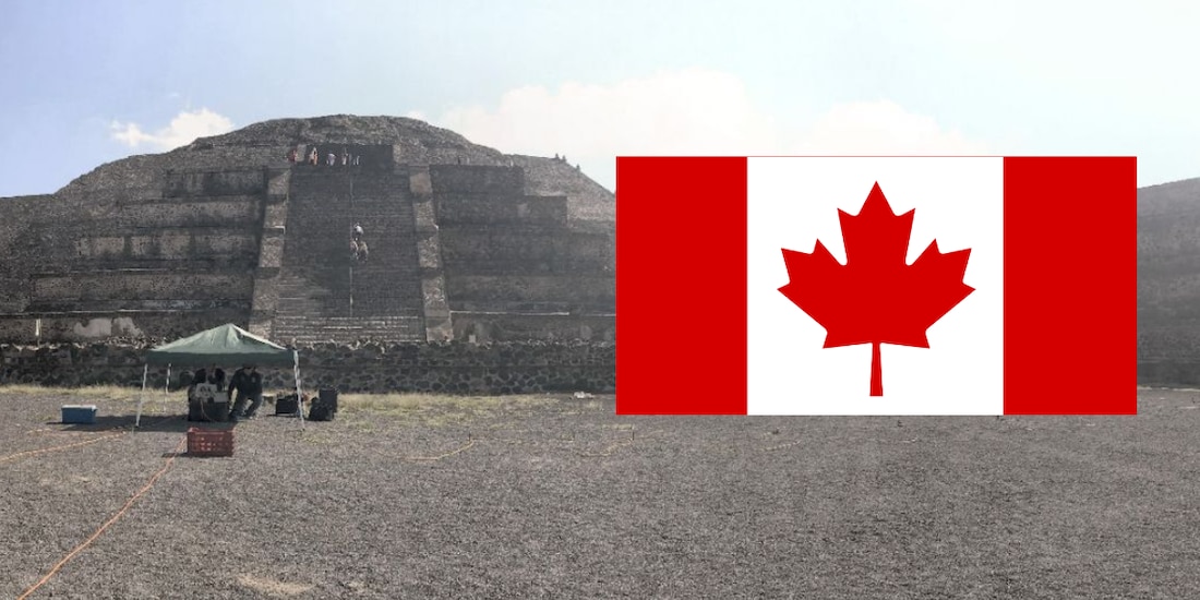 Mujer canadiense muere en la zona arqueológica de Teotihuacán