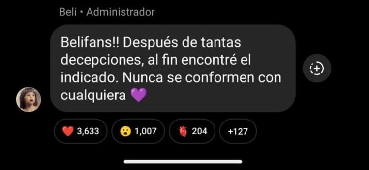 Belinda confirma que tiene novio