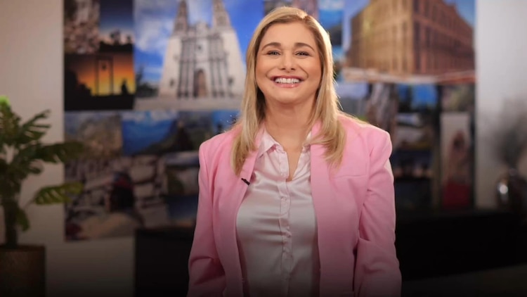 Maru Campos, gobernadora de Chihuahua, en un mensaje a medios.