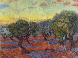 "Olive Grove", obra de Van Gogh que forma parte de la exposición que presenta el Museo de Arte de Dallas.