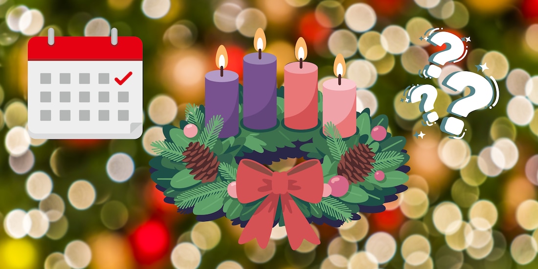Corona de Adviento fechas
