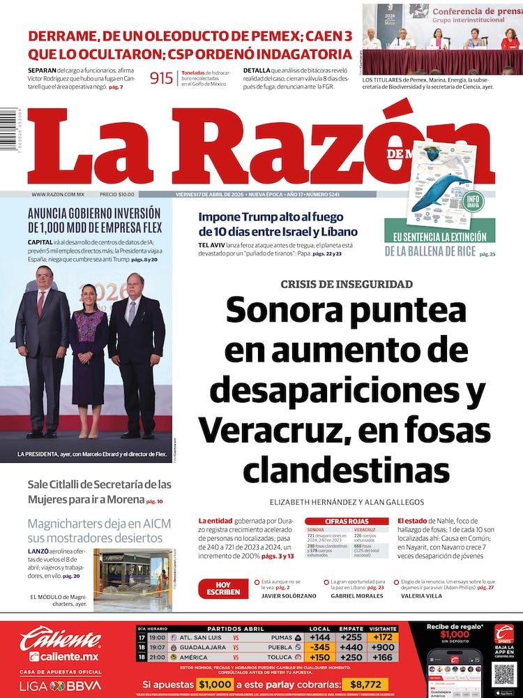 La Razón 17 Abril 2026