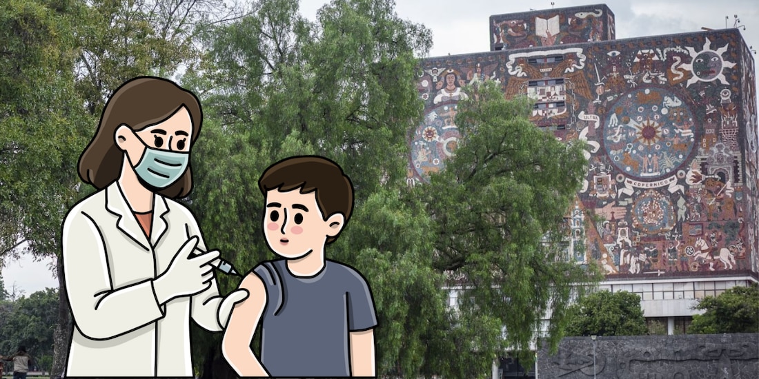 UNAM activa megacentro de vacunación