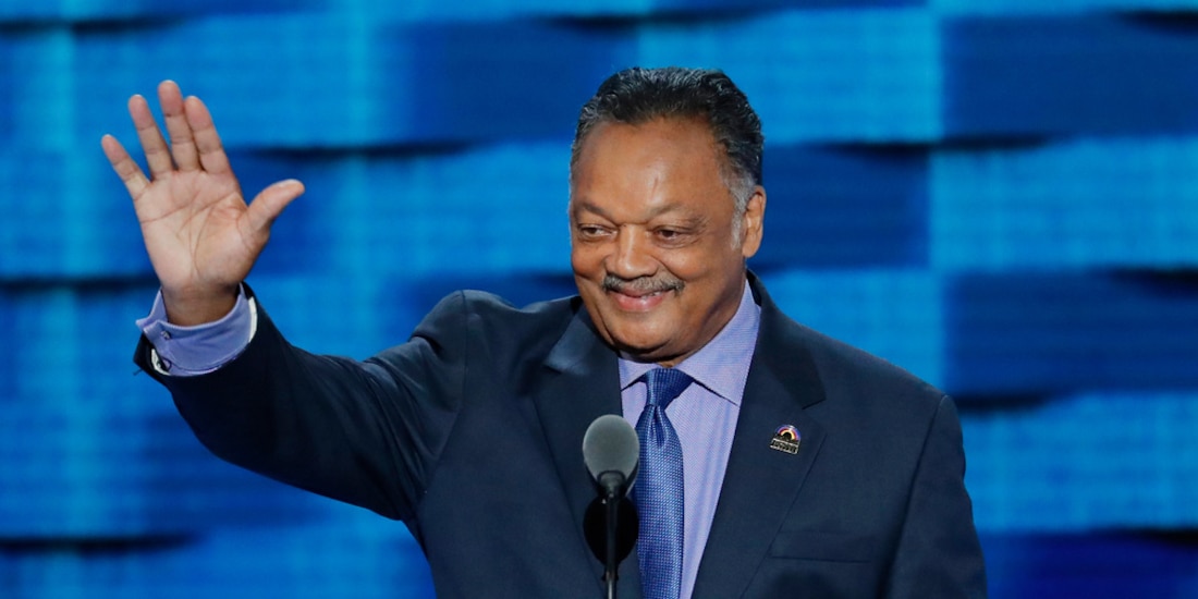 El reverendo Jesse Jackson en una fotografía de 2016.