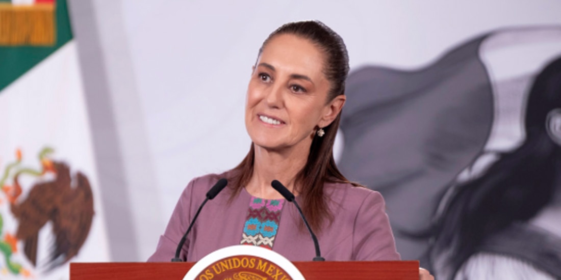 La Presidenta Claudia Sheinbaum Pardo
