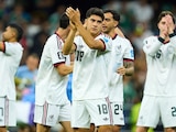 Jugadores de la Selección Mexicana en el partido ante Chequia en la Copa del Mundo 2026