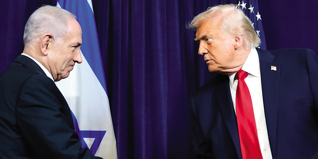 Benjamin Netanyahu y Donald Trump, en una foto de archivo.