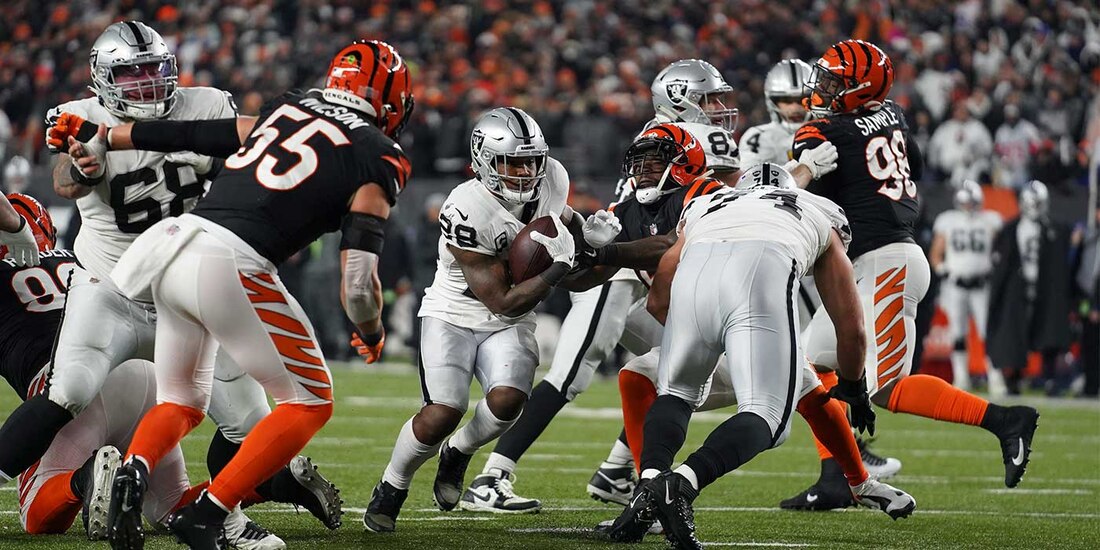Bengals elimina a Raiders en el duelo de comodín de la NFL.