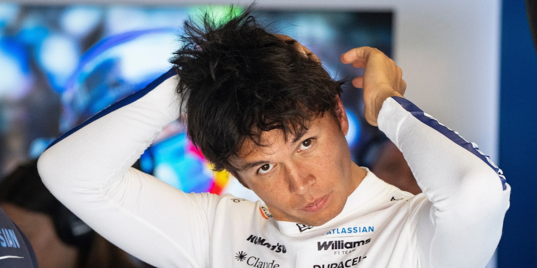 Alex Albon sufrió un choque tras atropellar a una marmota en el Gran Premio de Canadá.