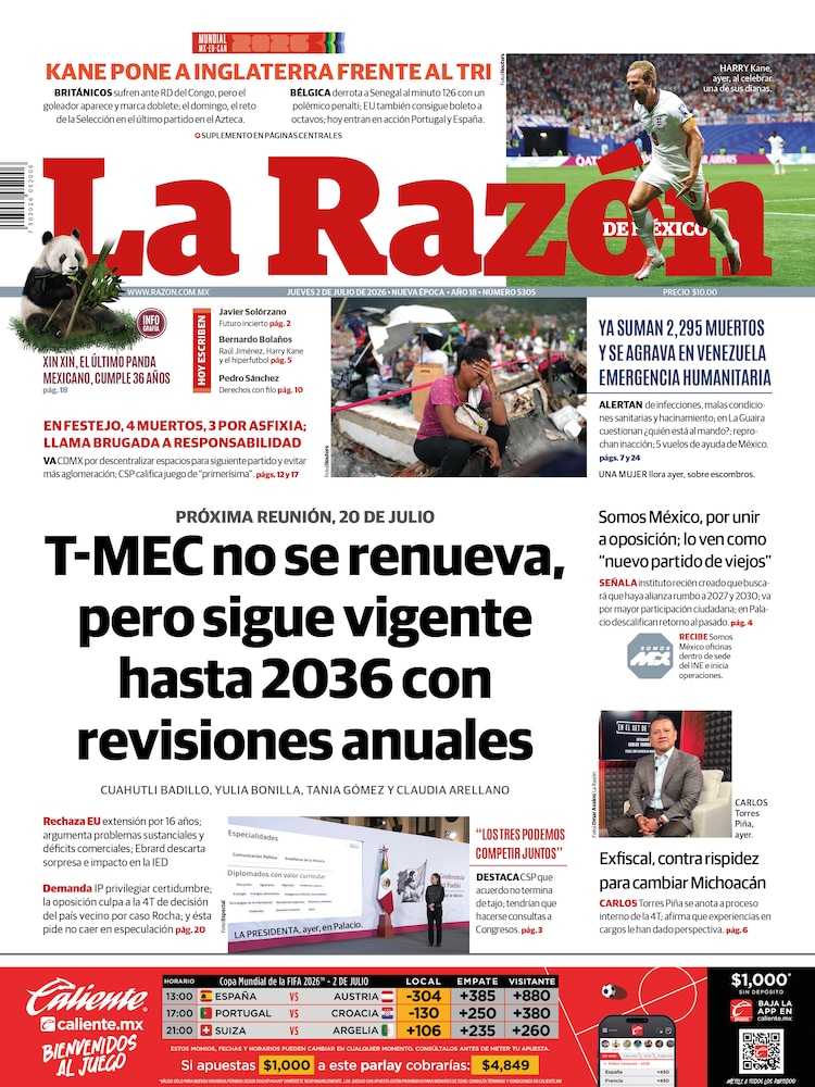 La Razón 02 Julio 2026