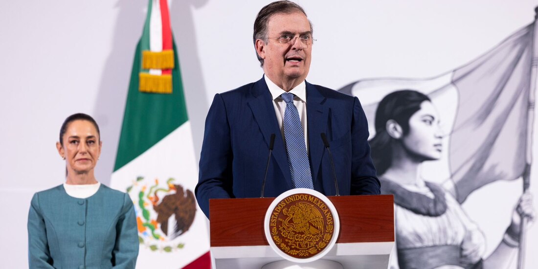 El secretario de Economía Marcelo Ebrard.