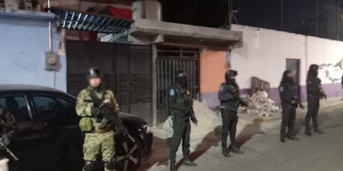 Acción de las fuerzas de seguridad en la CDMX.