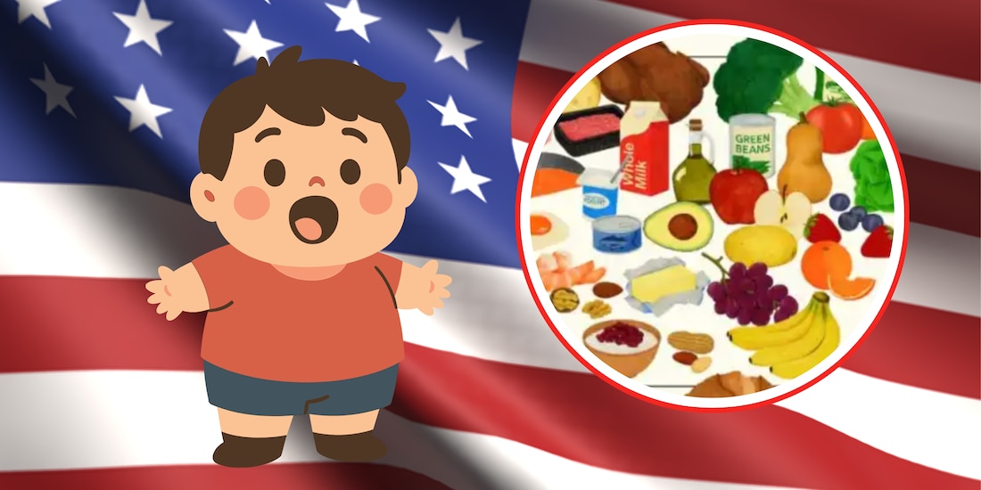 Nueva pirámide nutricional de Estados Unidos
