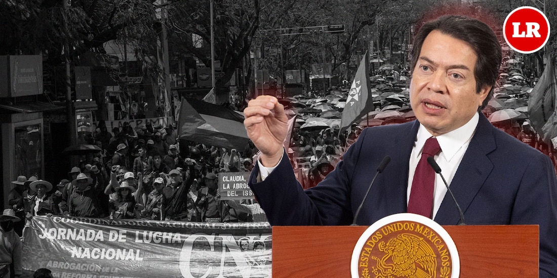 Mario Delgado, titular de la SEP, no ve motivos para movilización de la CNTE.